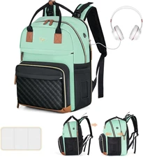 Diaper Bag Backpack - Extra Large Diaper Bag for 2 Kids Twin, Travel Baby Bags