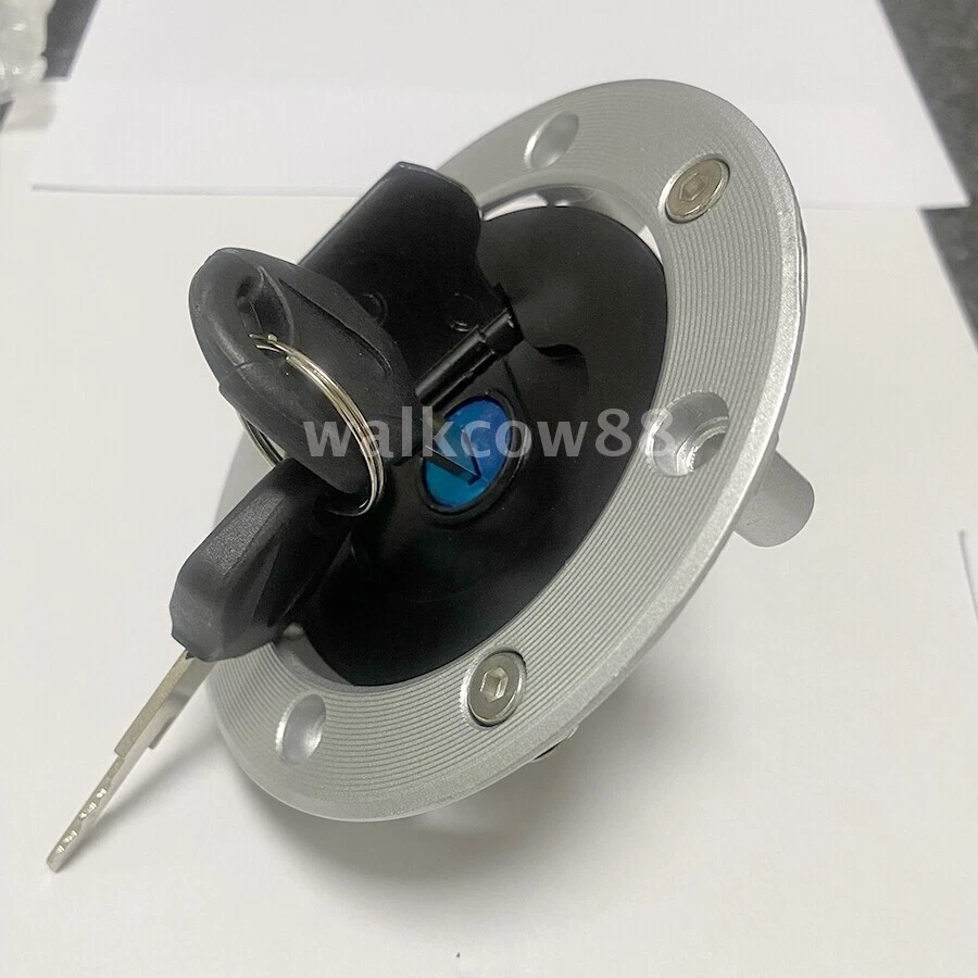 Fuel Gas Tank Cap Cover Lock Keys For Suzuki GSXR 600  GSXR 750  (1994-2003) US Foto 4 de 4
