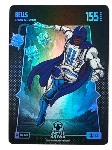 2025 Bo Jackson Battle Arena Bells George Bell Alpha Battlefoil 155