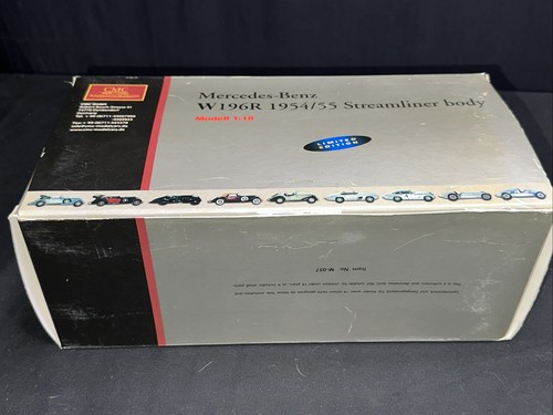 1/18 CMC 1954 Mercedes-Benz W196R Streamliner Body #16 Gray Diecast #1013/4000 - Picture 15 of 24