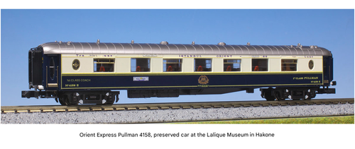 KATO 5152-9 Orient Express Passenger Car Pullman 4158 beleuchtete Tischlampen - Bild 15 von 19