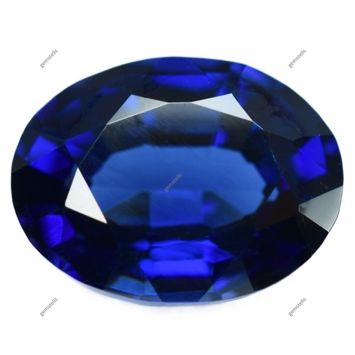 8 To 10 Ct Natural Ceylon Blue Sapphire Oval Cut Certified Loose Gemstones - Picture 4 of 6