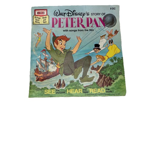 Walt Disney Peter Pan See Hear Read Along Book Tape Cassette - Bild 1 von 6