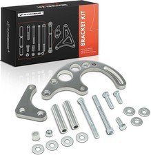 Polished Aluminum Power Steering Pump Bracket Kit Compatible With Chevrolet Smal Polished Aluminum Power Steering Pump Bracket Kit Compatible With Chevrolet Smal