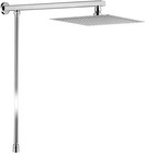 GRIFEMA G7007 10 Inch Rainfall Shower Head and Hose Set, with Shower Arm, Wall M