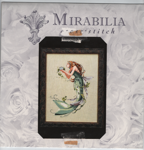 OOP Mirabilia Nora Corbett Cross Stitch Chart MD57 The Queen Mermaid