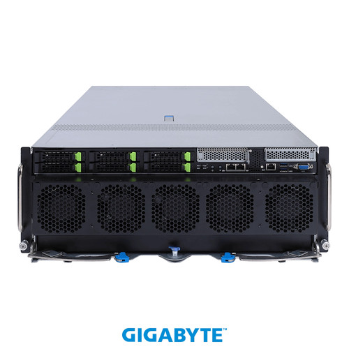 Gigabyte G492-ZD2 8GPU SXM4 Server 6x2,5"/4x3000W/Support EPYC 7003 CPU - Bild 1 von 2