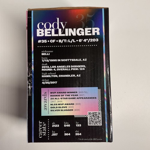 Cody Bellinger 2022 Los Angeles Dodgers Bobblehead 21.07.22 SGA Neu in OVP - Bild 3 von 9