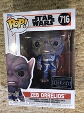 Star Wars Funko Pop Vinyl Figure - Zeb Orrelios # 716 Entertainment Earth Ex.