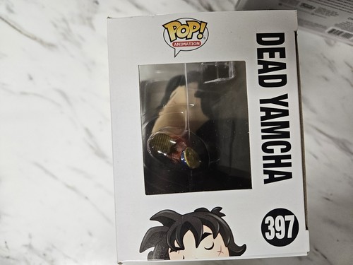 Funko Pop Dragonball Z Dead Yamcha Bundle Shared And Con Sticker W/protector - Picture 4 of 17