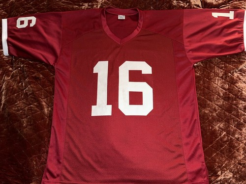 Jim Plunkett Signed Stanford Jersey in Black pen w/ JSA Coa - Picture 4 of 5