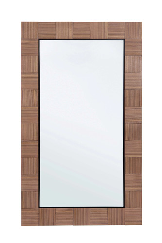 Bizzotto Specchio con Cornice Alfada 106 x 182 Cm Legno di Noce - Imagen 4 de 4