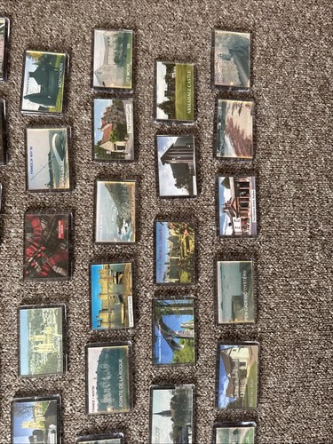 100x Fridge Magnets Plastic Bundle Joblot Places - Picture 10 of 10