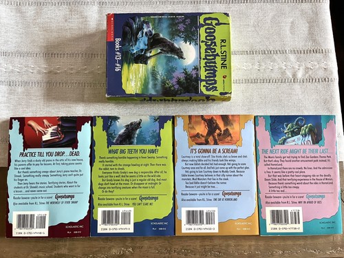 Vintage RL Stine GOOSEBUMPS Box Sets Lot of 8 Books 1-4 and 5-8 Paperback 1990s - Picture 8 of 24