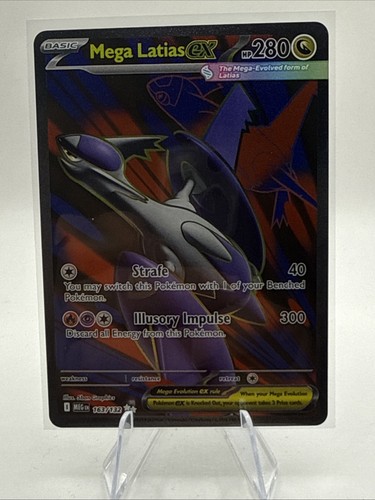 Pokémon Mega Latias EX  163/132 Mega Evolution - Picture 1 of 2