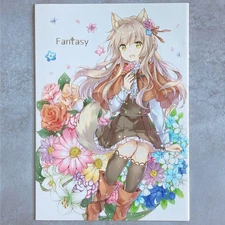 Fantasy / Wataame Doujinshi Original illustration ART Book B5/20P C93