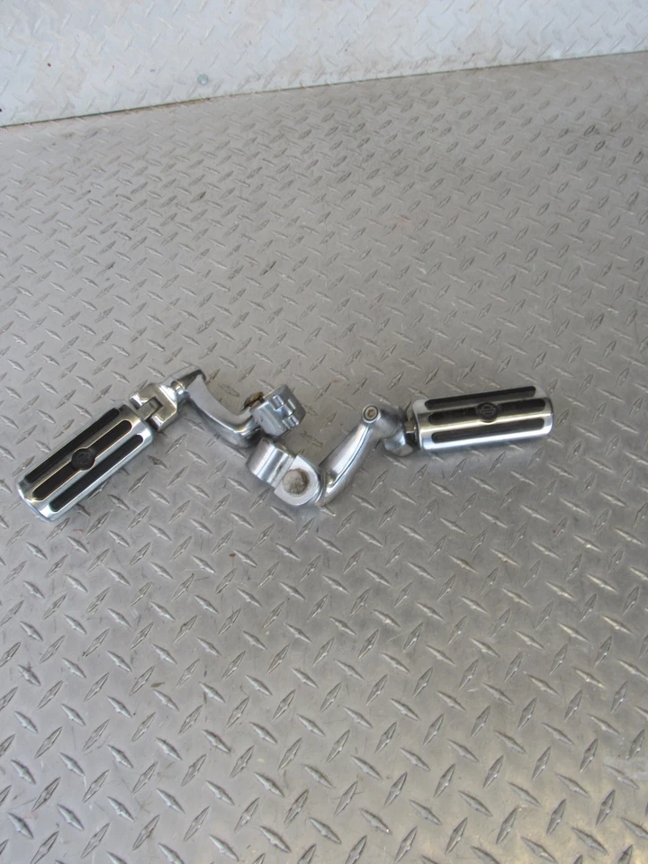 2002 02 KAWASAKI VN1500L VN 1500 VULCAN NOMAD FI HD ПЕРЕДНИЕ ШОССЕ ПОДНОЖКИ КОЛЫШКИ - Изображение 4 из 4