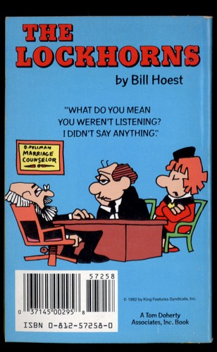 THE LOCKHORNS by Bill Hoest " What do you mean you weren't listening -1990 TOR - Imagen 2 de 4