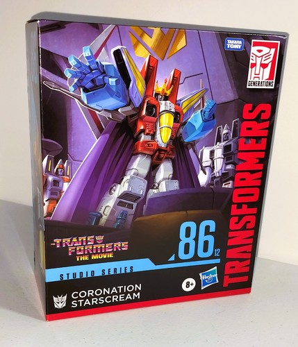 Transformers The Movie Studio Series 86-12 Coronation STARSCREAM NEW SEALED - Picture 1 of 9