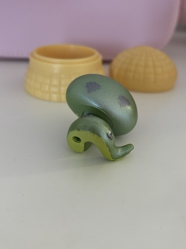 969 Serpiente Verde Nacarado con Cesta Auténtica - Imagen 10 de 10
