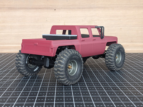 Axial SCX24 Chevy 1/24 Scale Body 155mm (Gladiator) RC Crawler Truck Overland - Picture 2 of 15