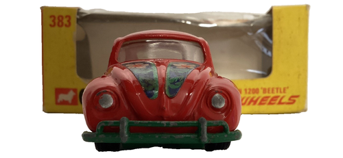 Corgi Toys Whizz Wheels Volkswagen 1200 Beetle Red Boxed 1970 Vintage - Picture 9 of 14