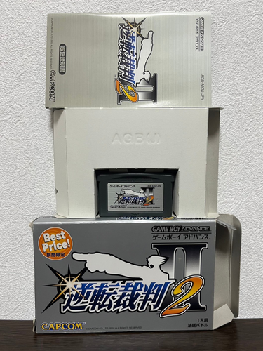 Ace Attorney 2 3 Gyakuten Saiban 2 3 set Nintendo Gameboy Advance GBA Tested - Picture 3 of 7