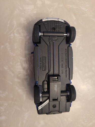 Kinsmart 2013 Ford F150 SVT Raptor Super Crew Pickup Truck, Blue, 1/46 - Picture 10 of 11
