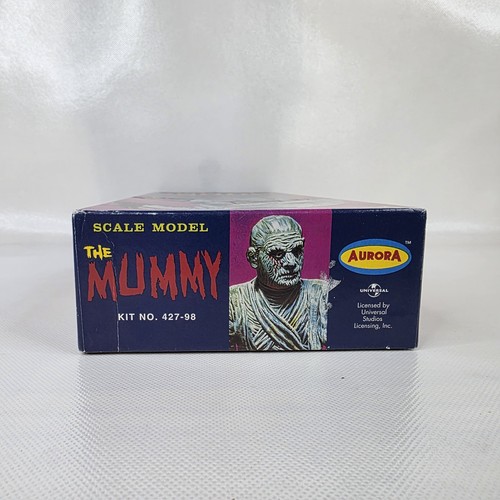 Aurora The Mummy Universal Monsters Model Kit #427-98 100% Complete Unassembled - Picture 6 of 9