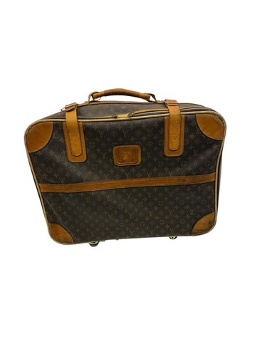 VINTAGE 80s LOUIS VUITTON ROLLER SUITCASE LUGGAGE MONOGRAM BAG - Picture 1 of 12