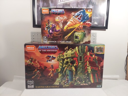 Mega Construx Masters of the Universe He-Man Castle Grayskull Complete Bags Seal - Picture 1 of 24