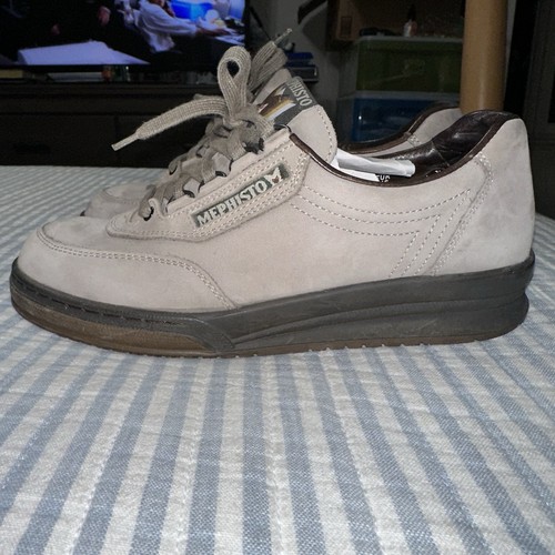 Mephisto Herren Leder Wanderschuhe - Größe 7,5 US / 5 EUR - Taupe