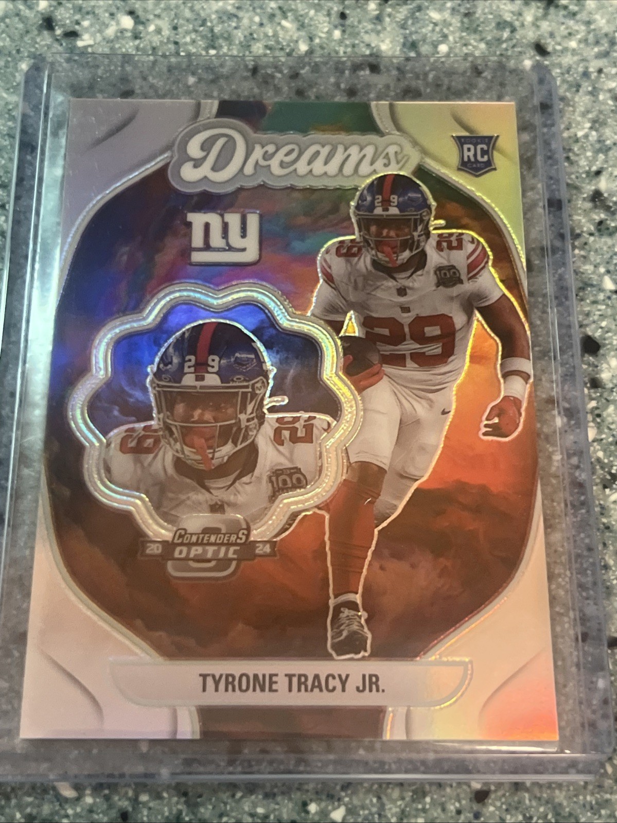 2024 Panini Contenders Optic - Tyrone Tracy Jr - DREAMS ROOKIE New York Giants