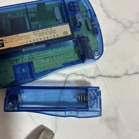 Bandai WonderSwan  Crystal Blue WSC-001 Console Tested Working Japan s1030M