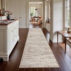 Runner Rug for Hallway 2.5x10, Washable Kitchen Runner Rugs Ultra-Thin Non