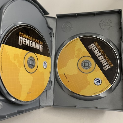 Command & Conquer Generals PC Windows CDROM 2002 RTS Strategy Game - Picture 4 of 4