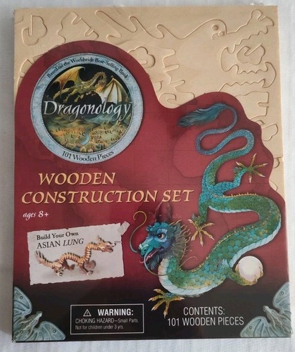 Sababa Toys Model Dragonology Wooden Asian Lung Dragon Construction Set Build  - Bild 3 von 4