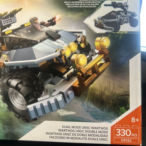 HALO MEGA CONSTRUX BLOKS DPJ92 DUAL MODE WARTHOG FEAT SPARTAN WARMASTER & HERMES - Bild 3 von 7