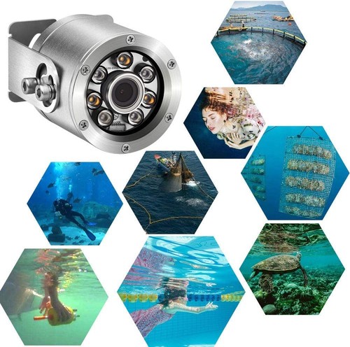 Underwater Camera POE 5MP CMOS Lens 100° Wide-Angle Sea Stainless Steel with ... - Picture 5 of 9