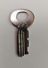 Automatic Electric 3 slot payphone upper housing Key 29S