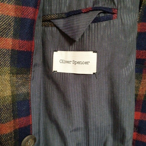 Oliver Spencer Wool Jacket British London Designer Brand M Size - Picture 3 of 8