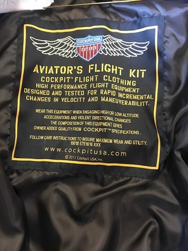 COCKPIT USA Men's size 2XL, Jacket Z2011AW Brand New - Picture 5 of 5