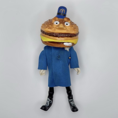 McDonald's OFFICER BIG MAC Vintage 1976 ACTION FIGURE Missing Pants Belt Whistle - Picture 20 of 24