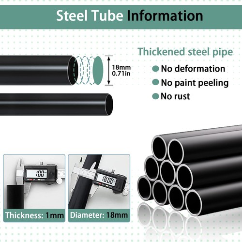 Appendiabiti in metallo autoportante resistente con doppi binari, ganci e scarpiera - Foto 6 di 7