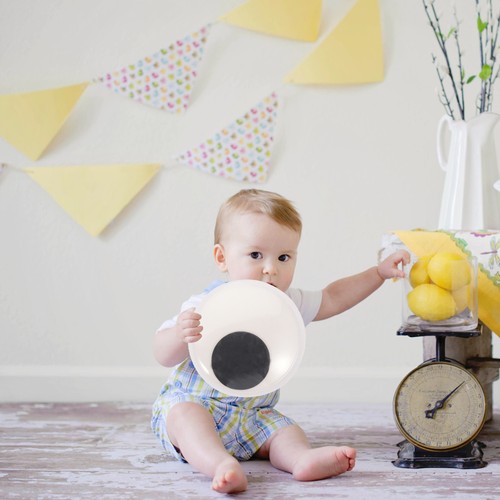 16 Pezzi Giganti Autoadesivi Occhi a Gallo Plastica Bambola Decorazioni Artigianali - Foto 8 di 12