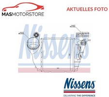 LADELUFTKÜHLER KÜHLER LADELUFT NISSENS 96679 P FÜR SEAT LEON 1.9 TDI 1.9L