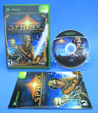 SPHINX And The Cursed Mummy (XBOX, 2003) 🔥 CIB, Manual, VG, TESTED