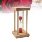 Mini Hourglass Wooden Sand Timer 1 Minute Sandglass Timer Desk Ornament