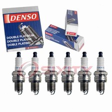 6 pc Denso Platinum Long Life Spark Plugs for 1960-1969 Dodge Dart 3.7L L6 xc