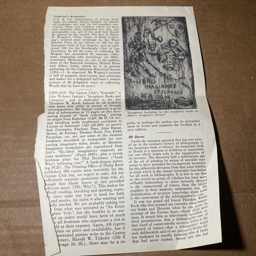 1950 Yale University 7 Buchstaben Mabel Zahn - Chauncey Tinker - Melville Moby Dick - Bild 10 von 10